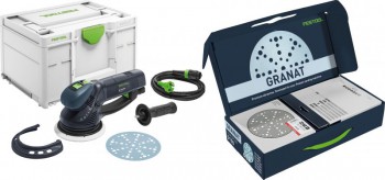 Festool 578182 240v RO150FEQ-PLUS Eccentric Rotex Sander with Systainer SYS3 M 237 Case + GR-Set £669.00